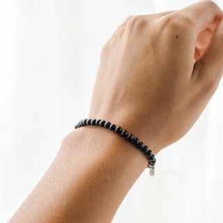 Black Agate Energy Bracelet by Tiny Rituals - A Roese Boutique