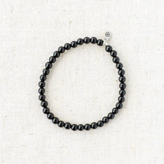 Black Agate Energy Bracelet by Tiny Rituals - A Roese Boutique