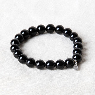 Black Tourmaline Energy Bracelet by Tiny Rituals - A Roese Boutique