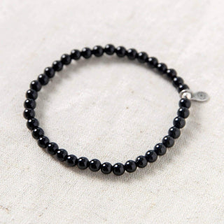 Black Tourmaline Energy Bracelet by Tiny Rituals - A Roese Boutique