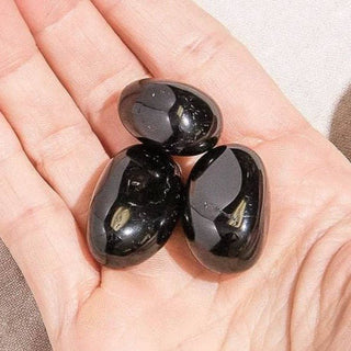 Black Tourmaline Stone Set by Tiny Rituals - A Roese Boutique