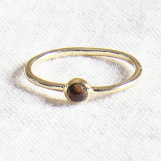 Bloodstone Silver or Gold Ring by Tiny Rituals - A Roese Boutique