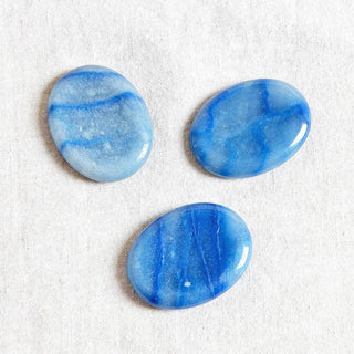 Blue Aventurine Worry Stone by Tiny Rituals - A Roese Boutique