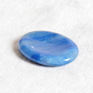 Blue Aventurine Worry Stone by Tiny Rituals - A Roese Boutique