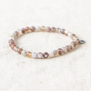 Botswana Agate Energy Bracelet by Tiny Rituals - A Roese Boutique