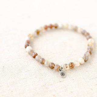 Botswana Agate Energy Bracelet by Tiny Rituals - A Roese Boutique