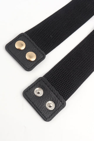 Chain Detail Elastic Belt - A Roese Boutique