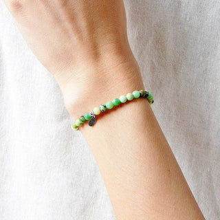 Chrysoprase Jasper Energy Bracelet by Tiny Rituals - A Roese Boutique