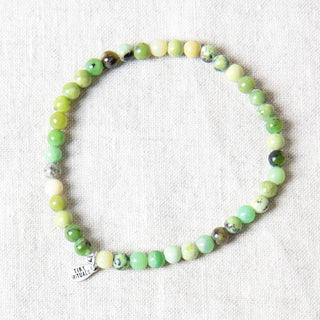 Chrysoprase Jasper Energy Bracelet by Tiny Rituals - A Roese Boutique