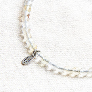 Citrine Energy Anklet by Tiny Rituals - A Roese Boutique