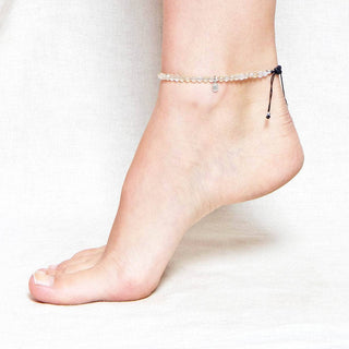 Citrine Energy Anklet by Tiny Rituals - A Roese Boutique