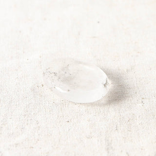 Clear Quartz Worry Stone - A Roese Boutique