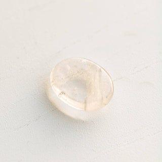 Clear Quartz Worry Stone - A Roese Boutique