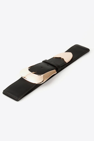 Elastic Wide PU Belt - A Roese Boutique