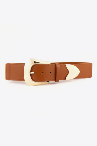 Elastic Wide PU Belt - A Roese Boutique