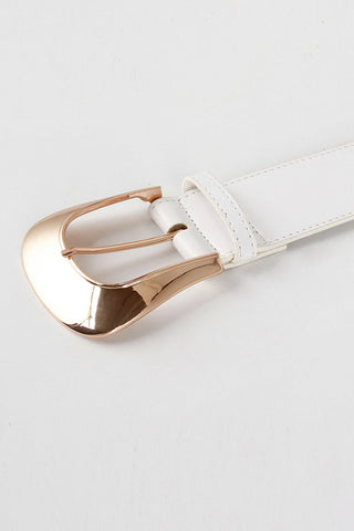 Elastic Wide PU Belt - A Roese Boutique