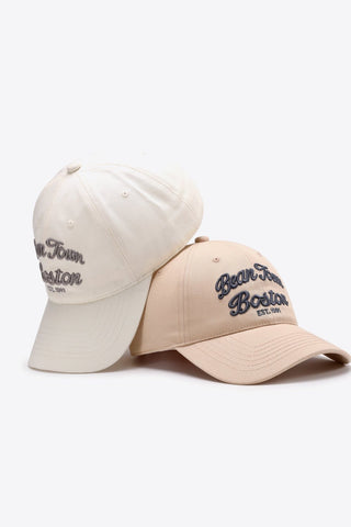 Embroidered Graphic Adjustable Baseball Cap - A Roese Boutique