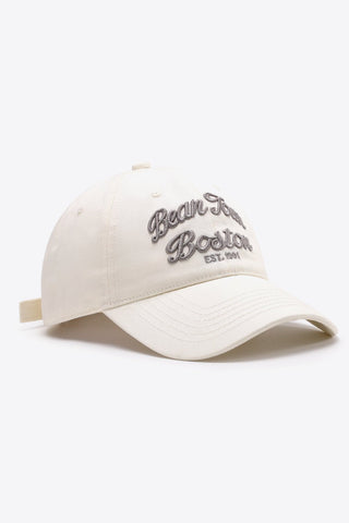 Embroidered Graphic Adjustable Baseball Cap - A Roese Boutique