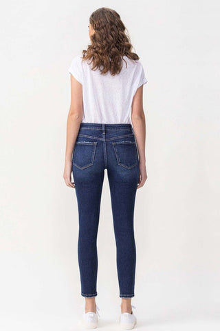 Lovervet Full Size Chelsea Midrise Crop Skinny Jeans - A Roese Boutique