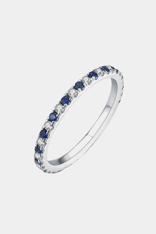 Moissanite Lab-Grown Sapphire Rings - A Roese Boutique