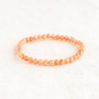 Orange Calcite Energy Bracelet by Tiny Rituals - A Roese Boutique