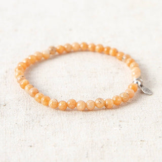 Orange Calcite Energy Bracelet by Tiny Rituals - A Roese Boutique