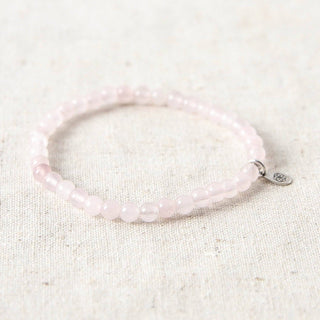 Rose Quartz Energy Bracelet by Tiny Rituals - A Roese Boutique