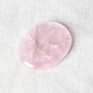 Rose Quartz Worry Stone - A Roese Boutique