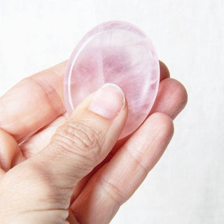 Rose Quartz Worry Stone - A Roese Boutique