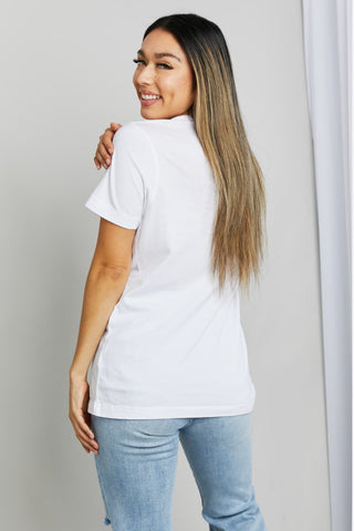 Simply Love SUNKISSED & SALTY Graphic Cotton T-Shirt - A Roese Boutique