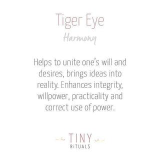 Tiger Eye Energy Bracelet by Tiny Rituals - A Roese Boutique