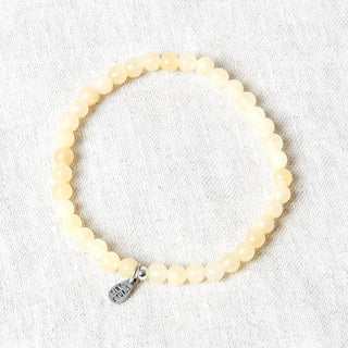 Yellow Jade Energy Bracelet by Tiny Rituals - A Roese Boutique