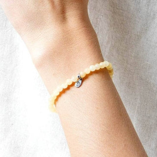 Yellow Jade Energy Bracelet by Tiny Rituals - A Roese Boutique